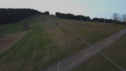 Lanovka - pohled nahoru