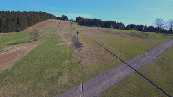 Lanovka - pohled nahoru