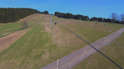 Lanovka - pohled nahoru