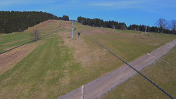 Lanovka - pohled nahoru