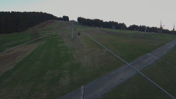 Lanovka - pohled nahoru