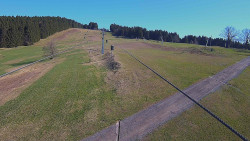 Lanovka - pohled nahoru