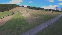 Lanovka - pohled nahoru