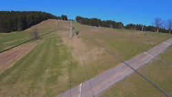 Lanovka - pohled nahoru