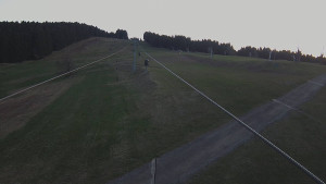 Snow park Paprsek - Lanovka - pohled nahoru - 3.5.2026 v 05:00 Snow park Paprsek - Lanovka - pohled nahoru - 3.5.2026 v 05:00