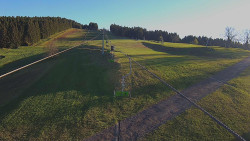 Lanovka - pohled nahoru