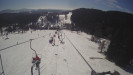 Snow park Paprsek - Lanovka - pohled dolů - 2.3.2023 v 11:58