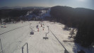 Snow park Paprsek - Lanovka - pohled dolů - 2.3.2023 v 14:58