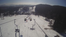 Snow park Paprsek - Lanovka - pohled dolů - 3.3.2023 v 12:58