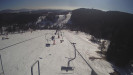Snow park Paprsek - Lanovka - pohled dolů - 3.3.2023 v 13:58