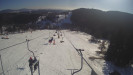 Snow park Paprsek - Lanovka - pohled dolů - 3.3.2023 v 14:58