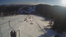 Snow park Paprsek - Lanovka - pohled dolů - 3.3.2023 v 15:58