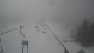 Snow park Paprsek - Lanovka - pohled dolů - 4.3.2023 v 08:58