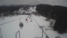 Snow park Paprsek - Lanovka - pohled dolů - 5.3.2023 v 11:58