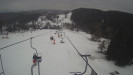 Snow park Paprsek - Lanovka - pohled dolů - 5.3.2023 v 14:58