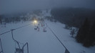 Snow park Paprsek - Lanovka - pohled dolů - 6.3.2023 v 17:55