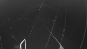 Snow park Paprsek - Lanovka - pohled dolů - 6.3.2023 v 20:35