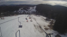 Snow park Paprsek - Lanovka - pohled dolů - 10.3.2023 v 14:55