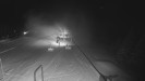 Snow park Paprsek - Lanovka - pohled dolů - 11.3.2023 v 22:55