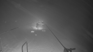 Snow park Paprsek - Lanovka - pohled dolů - 12.3.2023 v 03:15