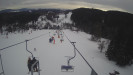 Snow park Paprsek - Lanovka - pohled dolů - 12.3.2023 v 15:55