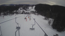 Snow park Paprsek - Lanovka - pohled dolů - 12.3.2023 v 16:55
