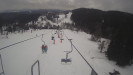 Snow park Paprsek - Lanovka - pohled dolů - 13.3.2023 v 10:55