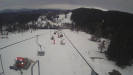 Snow park Paprsek - Lanovka - pohled dolů - 13.3.2023 v 16:55