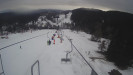 Snow park Paprsek - Lanovka - pohled dolů - 14.3.2023 v 09:55