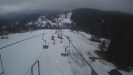 Snow park Paprsek - Lanovka - pohled dolů - 14.3.2023 v 17:55
