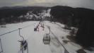 Snow park Paprsek - Lanovka - pohled dolů - 15.3.2023 v 10:55