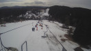 Snow park Paprsek - Lanovka - pohled dolů - 15.3.2023 v 11:55
