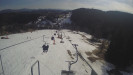 Snow park Paprsek - Lanovka - pohled dolů - 17.3.2023 v 14:55