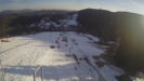 Snow park Paprsek - Lanovka - pohled dolů - 17.3.2023 v 16:55