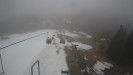 Snow park Paprsek - Lanovka - pohled dolů - 21.3.2023 v 08:55