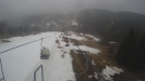 Snow park Paprsek - Lanovka - pohled dolů - 21.3.2023 v 09:55