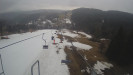 Snow park Paprsek - Lanovka - pohled dolů - 21.3.2023 v 10:55