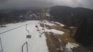 Snow park Paprsek - Lanovka - pohled dolů - 21.3.2023 v 11:55