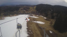 Snow park Paprsek - Lanovka - pohled dolů - 23.3.2023 v 16:55