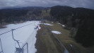 Snow park Paprsek - Lanovka - pohled dolů - 25.3.2023 v 05:35