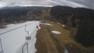 Snow park Paprsek - Lanovka - pohled dolů - 25.3.2023 v 08:00