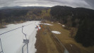 Snow park Paprsek - Lanovka - pohled dolů - 25.3.2023 v 08:15