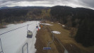 Snow park Paprsek - Lanovka - pohled dolů - 25.3.2023 v 10:50
