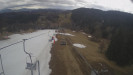 Snow park Paprsek - Lanovka - pohled dolů - 25.3.2023 v 12:00