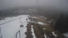 Snow park Paprsek - Lanovka - pohled dolů - 30.3.2023 v 08:55