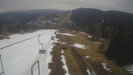 Snow park Paprsek - Lanovka - pohled dolů - 30.3.2023 v 13:55