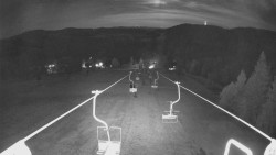 Lanovka - pohled dolů