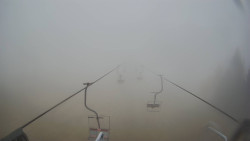 Lanovka - pohled dolů