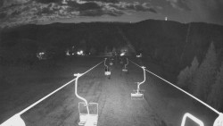 Lanovka - pohled dolů