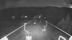 Lanovka - pohled dolů